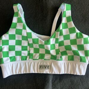Five dance Wear, green & white.
